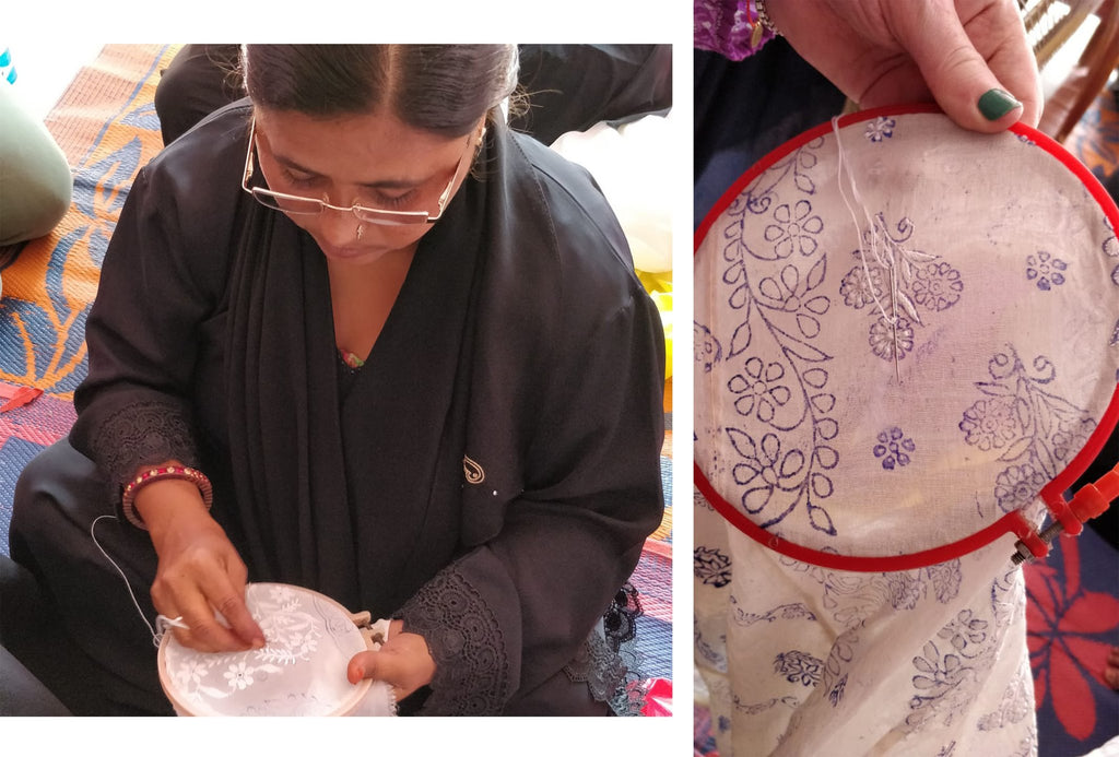 A Return To Handmade & Uplifting Women Artisans Through The Ancient Art of Chikankari